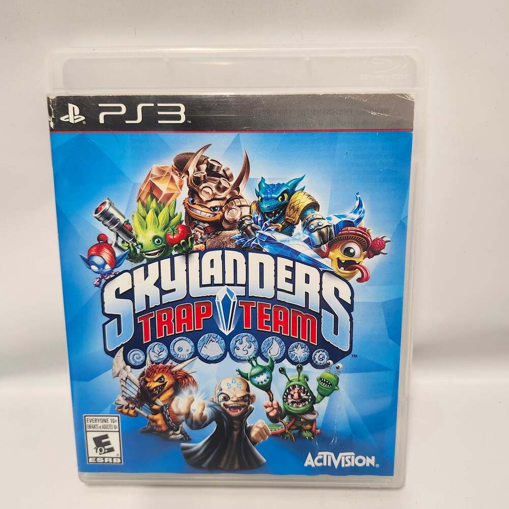Skylanders Trap Team PS3 PlayStation 3 Game Disc Case Activision
